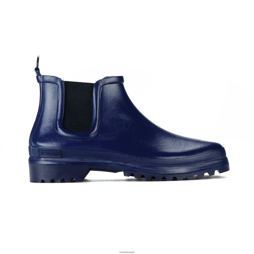 bota chelsea 974 azul escuro 22D08X192 Novesta botas de borracha