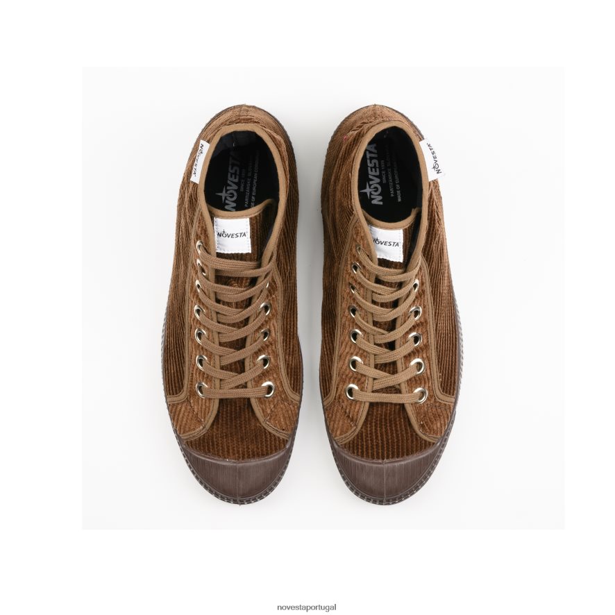 SD. cordão marrom/451marrom 22D08X245 Novesta sapatos veganos