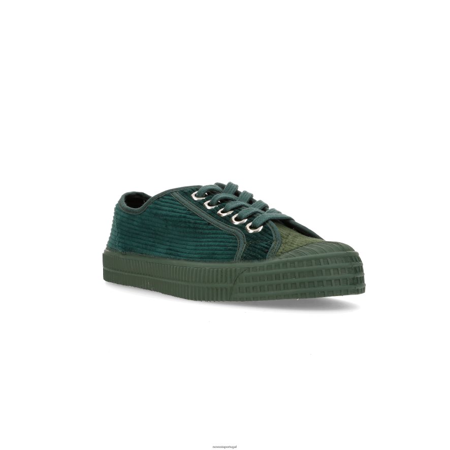 s.m. cordão verde cáqui/514 grn 22D08X205 Novesta sapatos veganos