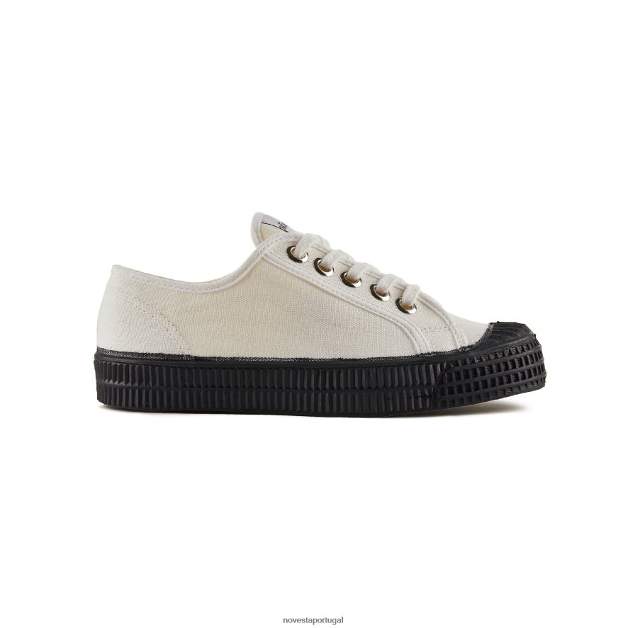 s.m.kid 10 branco/615 preto 22D08X270 Novesta sapatos veganos