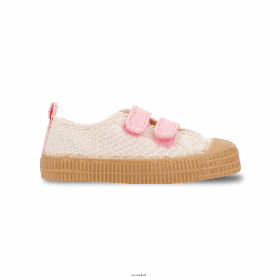 s.m.kid vel. 99bg-pnk/003trnsp 22D08X244 Novesta sapatos veganos