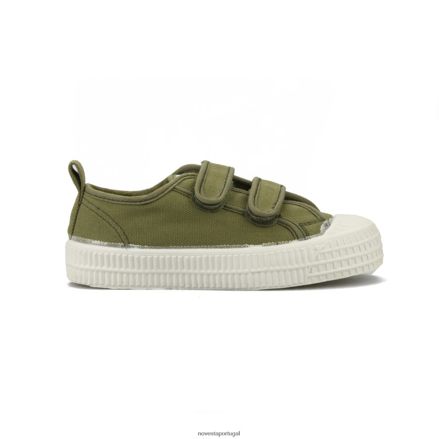 s.m.kid velcro 42 militar 22D08X267 Novesta sapatos veganos