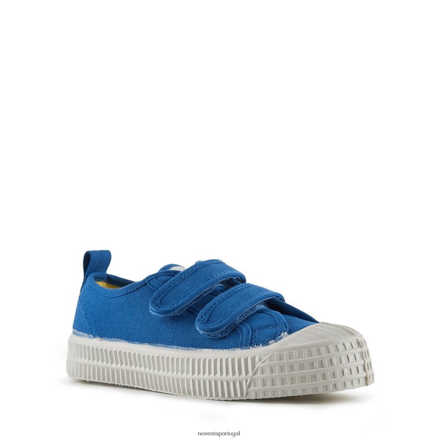 s.m.kid velcro 92 azul 22D08X264 Novesta sapatos veganos