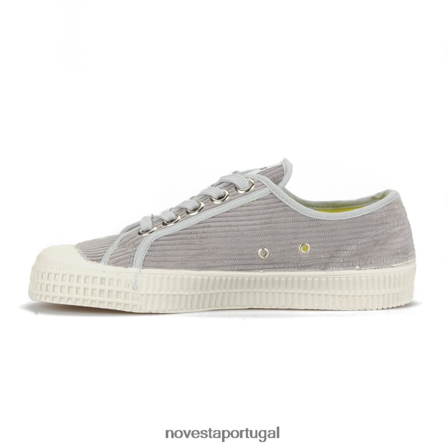 star master veludo cotelê cinza 22D08X206 Novesta sapatos veganos