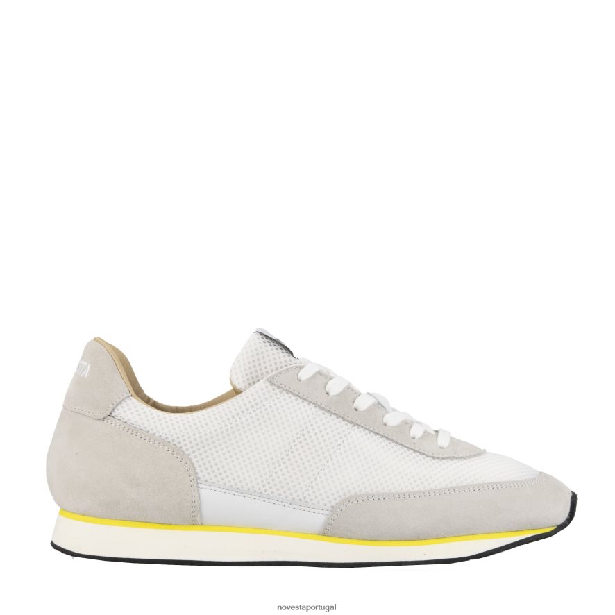 corredor de maratona branco-branco 22D08X144 Novesta tênis