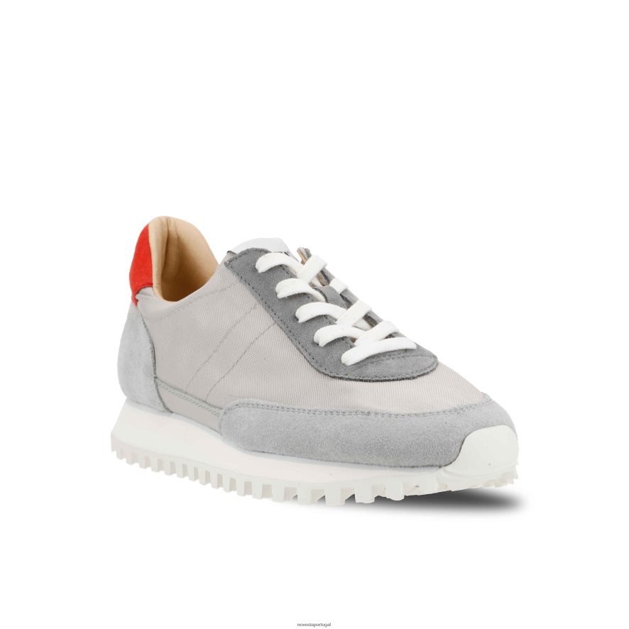 corredor de maratona trilha cinza 22D08X124 Novesta tênis