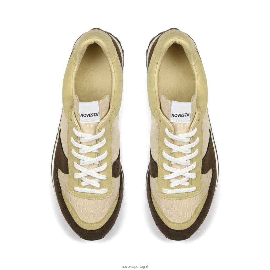 maratona trilha vegana marrom 22D08X136 Novesta tênis