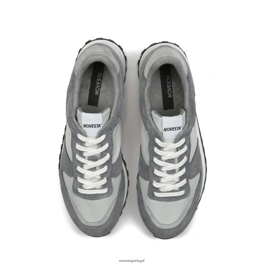 trilha da maratona toda cinza 22D08X166 Novesta tênis